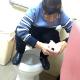A hidden camera in a medical clinic restroom somewhere in Asia records at least 6 elderly women using the toilet. Most are pissing and collecting urine samples, however, one of them takes a massive shit clearly seen coming out. Over 11 minutes.